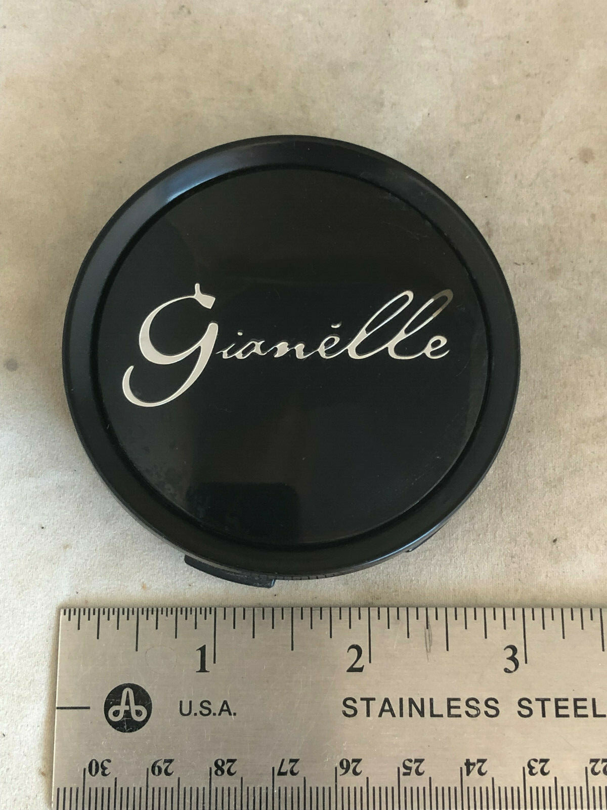 Gianelle Custom Wheels Wheel Rim Hub Black Hubcap Cover Center Cap 918-CAP-image