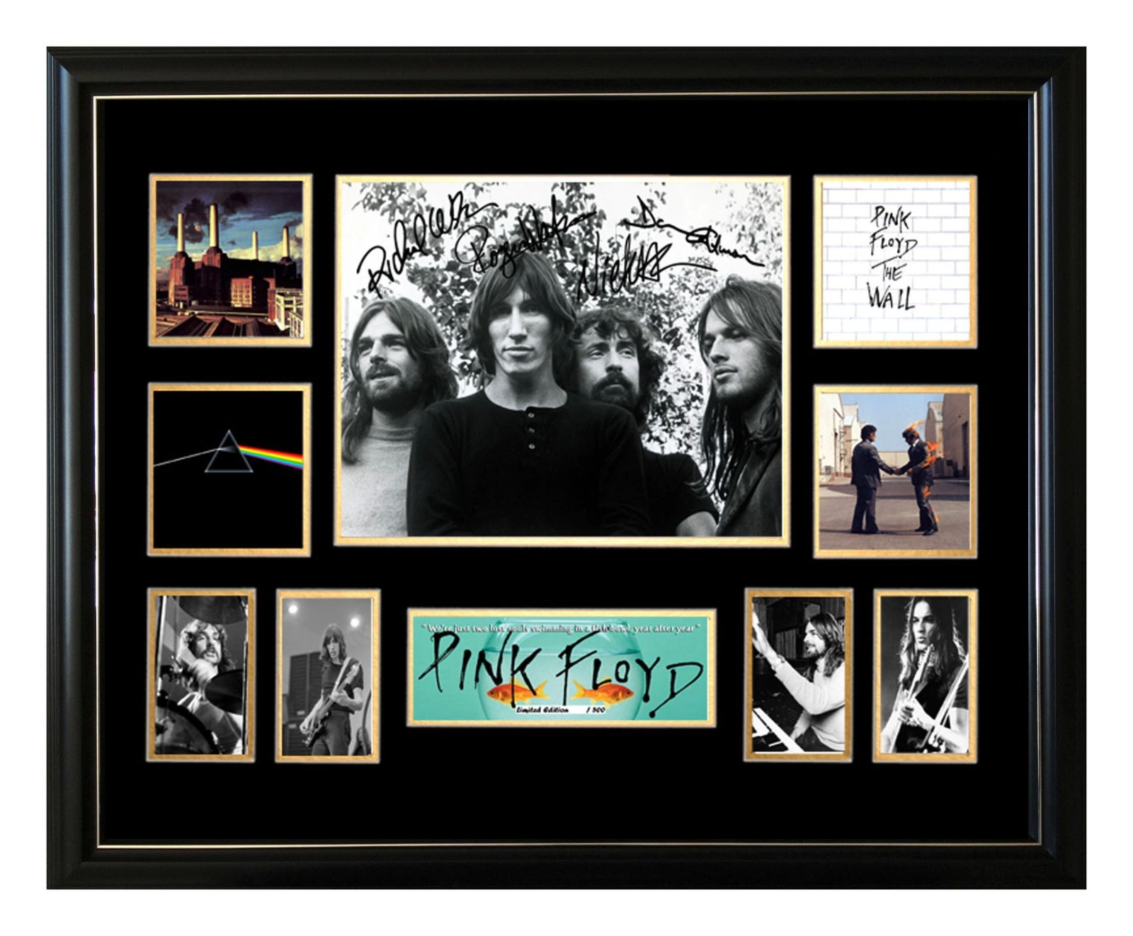 PINK FLOYD SIGNED LIMITED EDITION FRAMED MEMORABILIA | eBay Australia