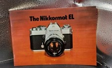 Vintage NIKKORMAT EL Camera Photography BROCHURE Booklet