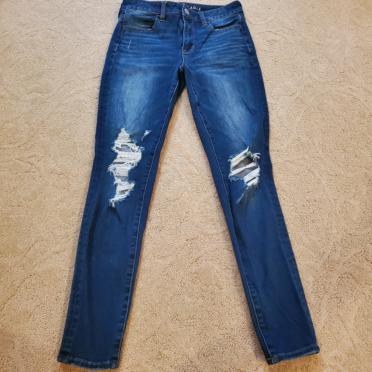 American Eagle 360 Next Level Stretch Jeans Size 4 High Rise