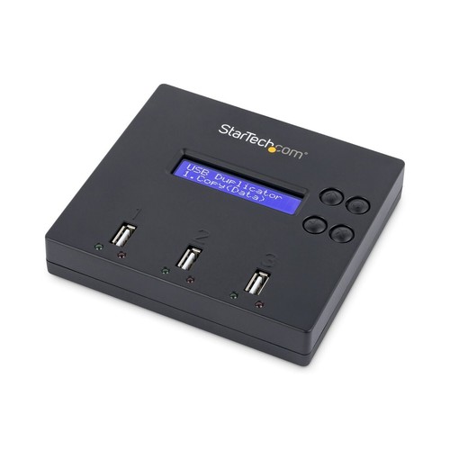 StarTech USBDUP12 1 to 2 Standalone USB Duplicator Eraser Flash Thumb Drive BLK - 第 1/6 張圖片