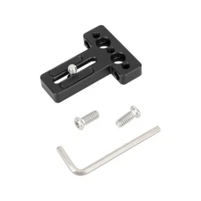 Camera Filed Monitor Top/Bottom Plate w/1/4" Screw Mount & Anti-Slip Rubber Pads