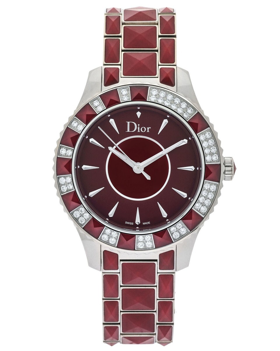 時計　dior レッド　ゴールド Vintage Christian Dior Gold-Plated Ladies' Quartz Watch