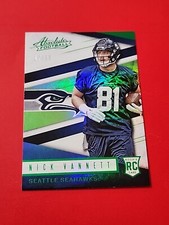 NICK VANNETT 2016 Panini Absolute Spectrum Green 17/25 Seattle Seahawks #162