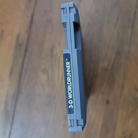 3-D WorldRunner (Nintendo, NES 1987) Authentic - Tested & Working Fast Shipping 