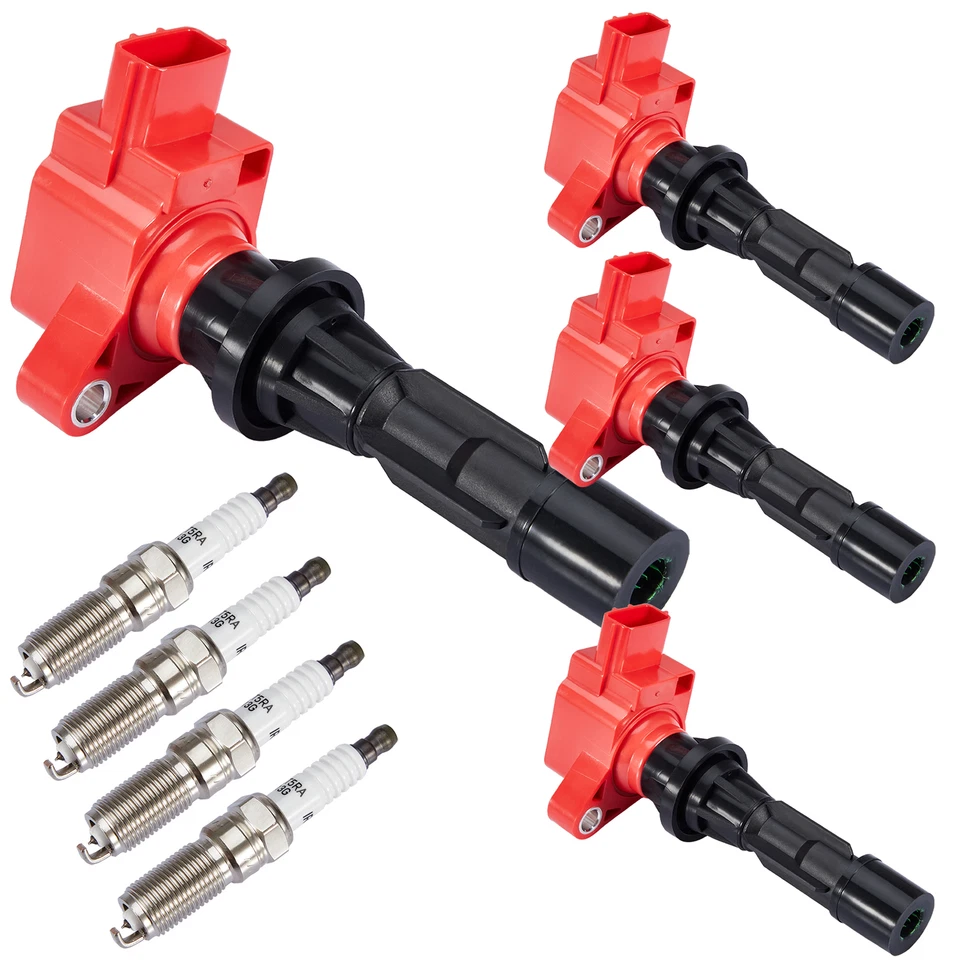 Bobinas de ignição e velas de ignição de irídio para Mazda 3 2.0L 2.3L 2.5L 2006-2013 UF-540 - Imagem 3 de 4