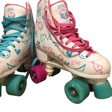 Epic Frost High-Top Quad Roller Skates SZ 05