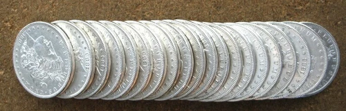 ORIGINAL ROLL 1883-O  MORGAN SILVER DOLLARS..  CH/GEM BU