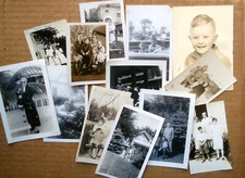 Photographs Babies Children Families Vintage lot of 13