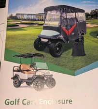 Universal Golf Cart Driving Enclosure For 4 Passanger Car 220CM Yamaha Club EZGO