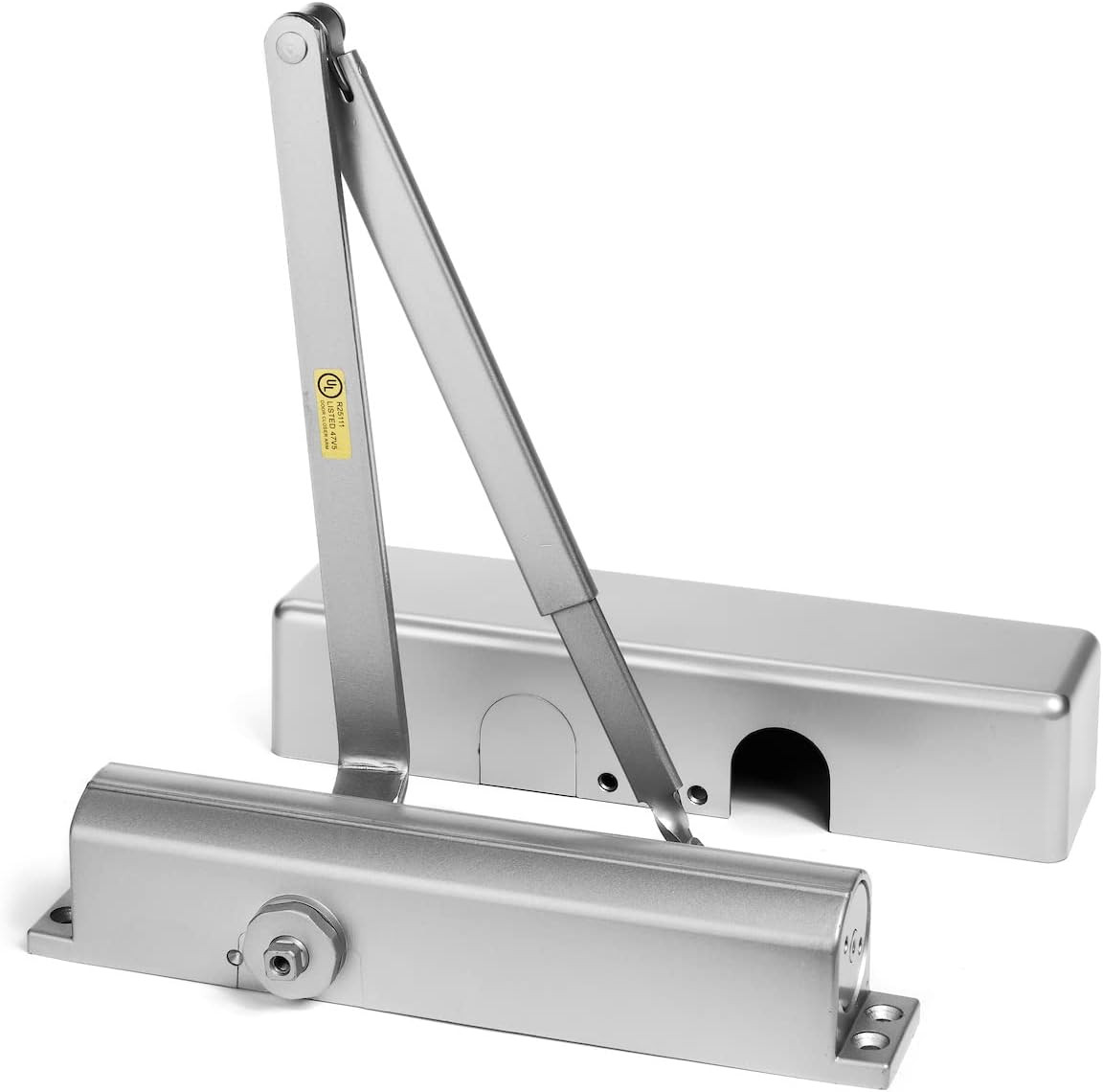 Door Closer, Grade 1 Heavy Duty Commercial Hydraulic Closer, Self-Closing, Adjus