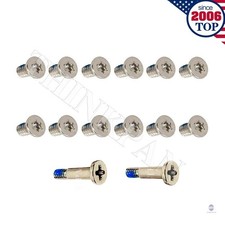 12pcs Bottom Cover 2pcs Nameplate Screws for Dell XPS 15 9550 9560 M5510 US