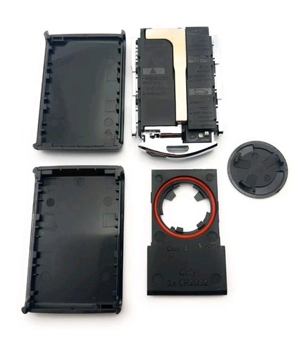 ontto Custodia per chiave auto adatta per Volvo Truck Key Fob Shell antigraffio in pelle portachiavi compatibile con Volvo FH16 Cargo 555 FM accessori auto nero