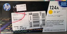 HP Laserjet 124A Q6002A Toner Cartridge Yellow NEW SEALED