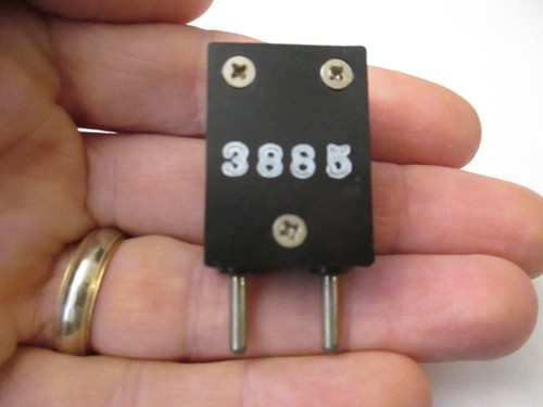 3885 KC kHz 80m 75m Ham Radio vintage quartz crystal FT-243