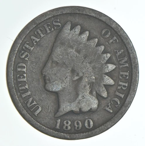 1890 Indian Head Cent — photo from another recent sale