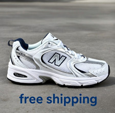 SELECTED DEAL NB 530 Womens Shoes, White/Navy  New With Box