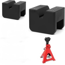 Jack Stand Pad Adaptor Block Jacking Point Pinch Weld Side Universal Rubber 2x