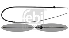 Image of FEBI 48302 CABLE PULL PARKING BRAKE Rear LH,Rear RH