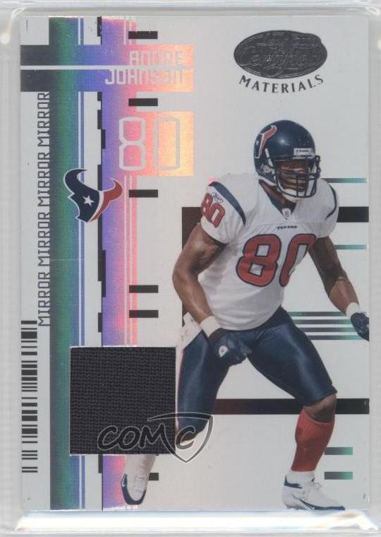 2005 Leaf Certified Materials Mirror White 169/175 Andre Johnson #47 HOF 13dr