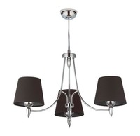Moderner Kronleuchter Alaion Mit Stoff Schirm Ø70Cm Esstisch Pendelleuchte