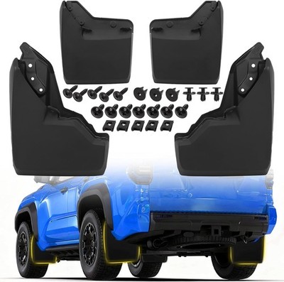 4 Pack Truck Mud Flaps for Toyota 4Runner 2025-2026 Front & Rear Splash Guards