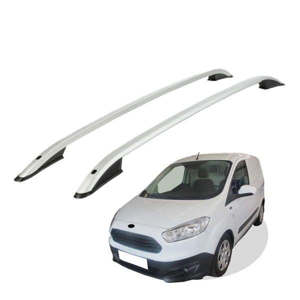 Dachreling Passend FüR Ford Courier Baujahr 2014 - 2023 Grau Mit ABE-image