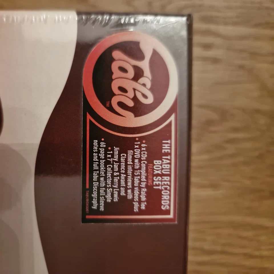 The Tabu Records Box Set - 6CD + 7” SINGLE + 1 DVD + 60pg BOOK (NEW&SEALED) - Image 3 of 3