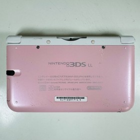 Nintendo 3DS XL LL Pink & White Console w/ Accessories - USA Seller