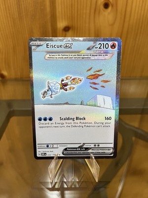 Eiscue ex 222/197 Obsidian Flames Special Illustration Full Art Pokemon | eBay Eiscue ex 222/197 Obsidian Flames Special Illustration Full Art Pokemon | eBay