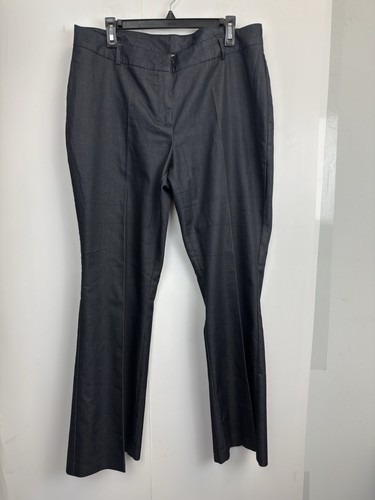 Pantalon Femme WORTHINGTON – Taille 6 Curvy, Noir, Coupe Dress Pants Casual, Polyester Blend