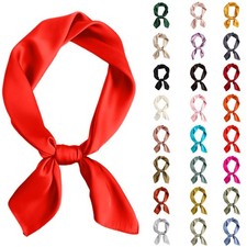 Scarf Scarf 70x70cm Scarves Ribbon Kerchief Women Dot Polka Neck Scarf