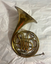 Vintage American Diplomat French Horn Brass Instrument Parts Repair As Is
