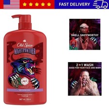Old Spice Cleansing Body Wash for Men, 3X Defense, 24/7 Shower Fresh with Lastin
