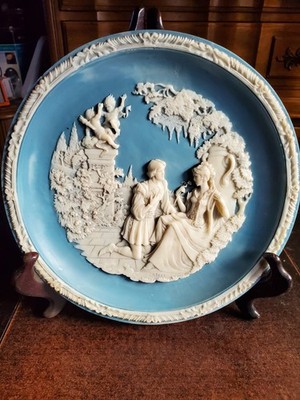 1987 Incolay Plate - Love Sonnets of Shakespeare - Shall I Compare Thee *