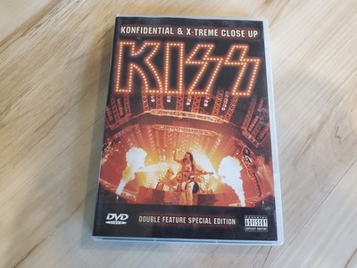 Kiss - Konfidential & Xtreme Close Up DVD Video - Double Feature Special Edition