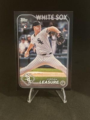 Jordan Leasure 2024 Topps Update #US94 Black /74 White Sox Rookie RC