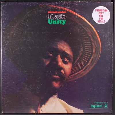 PHAROAH SANDERS: black unity IMPULSE 12'' LP 33 RPM