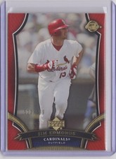 2005 Upper Deck Sweet Spot Gold Jim Edmonds /599 St. Louis Cardinals #87
