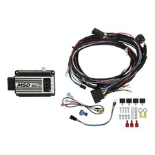 Msd Ignition Control Box 65233 Ultra 6al Plus Digital 135-150 Mj Black Aluminum