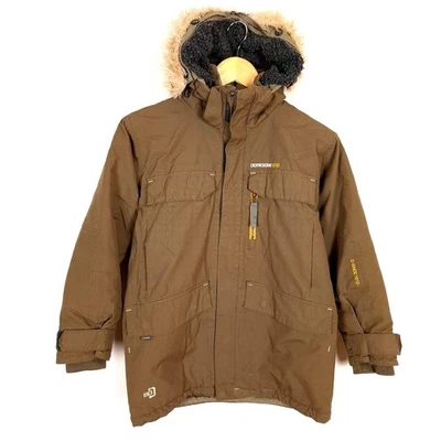 DIDRIKSONS Jungen Jacke Größe 7-8 Jahre 130 braun durchgehender Reißverschlus... - Bild 1 von 4