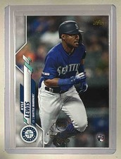 Kyle Lewis 2020 Topps Update #UP-5 National Baseball Card Day Preview Rookie RC. rookie card picture