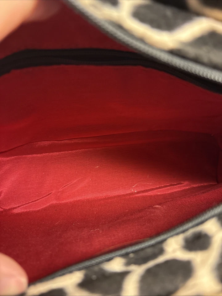 Bolso de Mano Estructurado Estampado de Jirafa Piel Sintética Kate Spade Nueva York Años 90 De Colección Foto 4 de 4