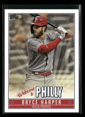 Bryce Harper 2019 Topps Update Bryce Harper Welcome to Philly #BH-3 Phillies