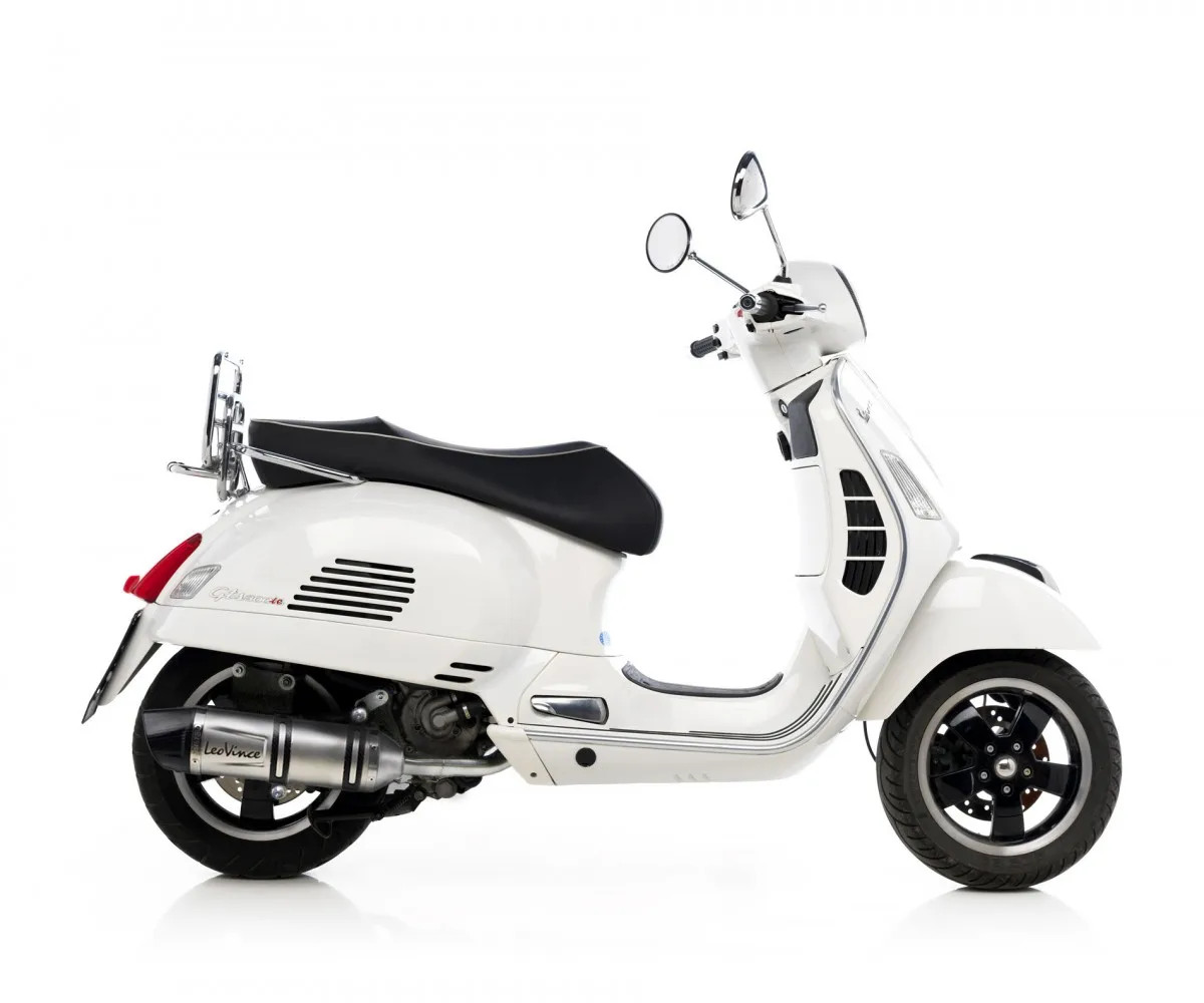 LeoVince Muffler exhaust LV ONE EVO EURO 3 VESPA GTV 250 NAVY 2008