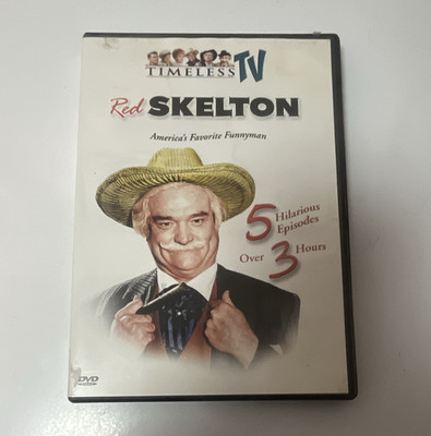 Timeless TV Red Skelton DVD Digitally Mastered Interactive Menu Over 3 Hours