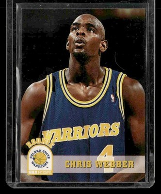 1993-94 Hoops #341 Chris Webber Fifth Anniversary Gold