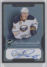 2013 Upper Deck The Cup Enshrinements 58/60 Rasmus Ristolainen #CE-RR Auto 1t6