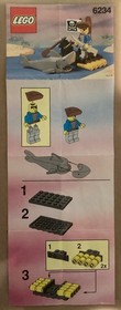 LEGO PIRATES 6234 RENEGADE&rsquo;S RAFT - COMPLETE W INSTRUCTIONS