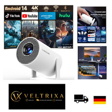 Mini Beamer Projektor 4K WiFi 6 BT 5.4 1080P